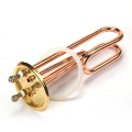 6kw industrial electric tubular water immersion brass flange heating element